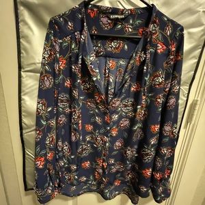 Express floral blouse